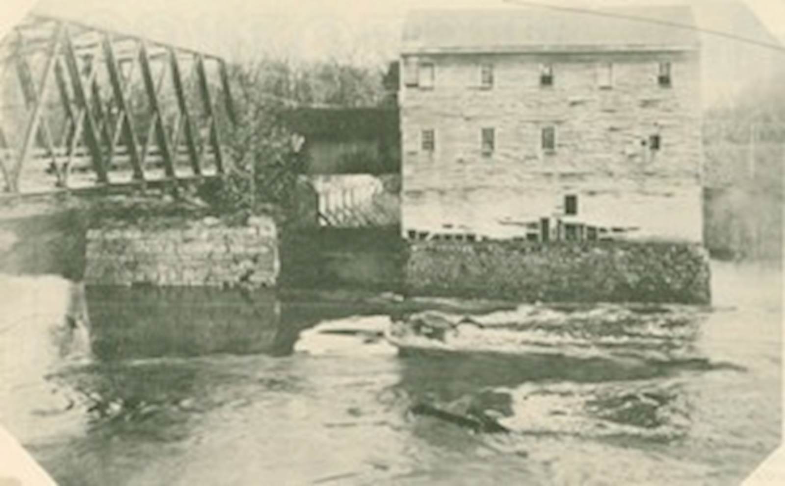 Rock Dam Mill, Carpenters Park - Village of Sherman, Illinois - image